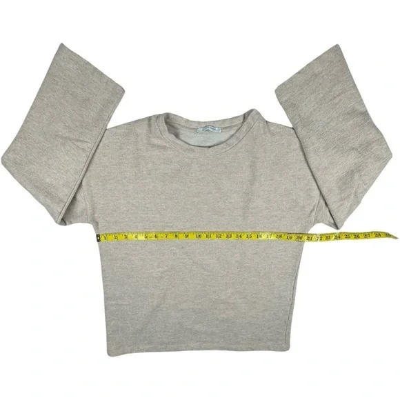 Zara Crew Neck pink Sweater Trafuluc heavyweight Women’s Size Small - Picture 3 of 7